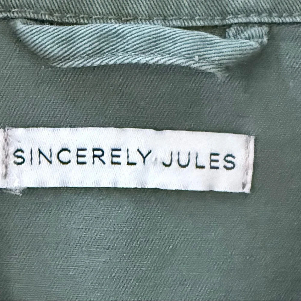 Sincerely Jules Women’s Utility Jacket in Olive! Small! - Picture 7 of 9